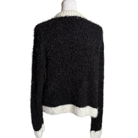 H&M Divided Button Front Knit Cardigan sz L - Picture 6 of 11